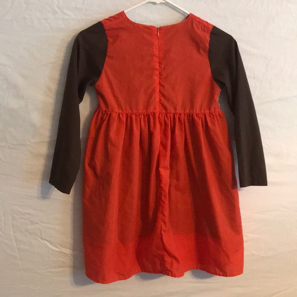 ADORABLE βFOXβ Themed DRESS πππππHAPPY THANKSGIVING DRESS - Picture 3 of 3